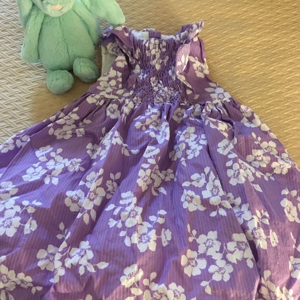 Janie and Jack lavender sleeveless dress 12- 18 mo